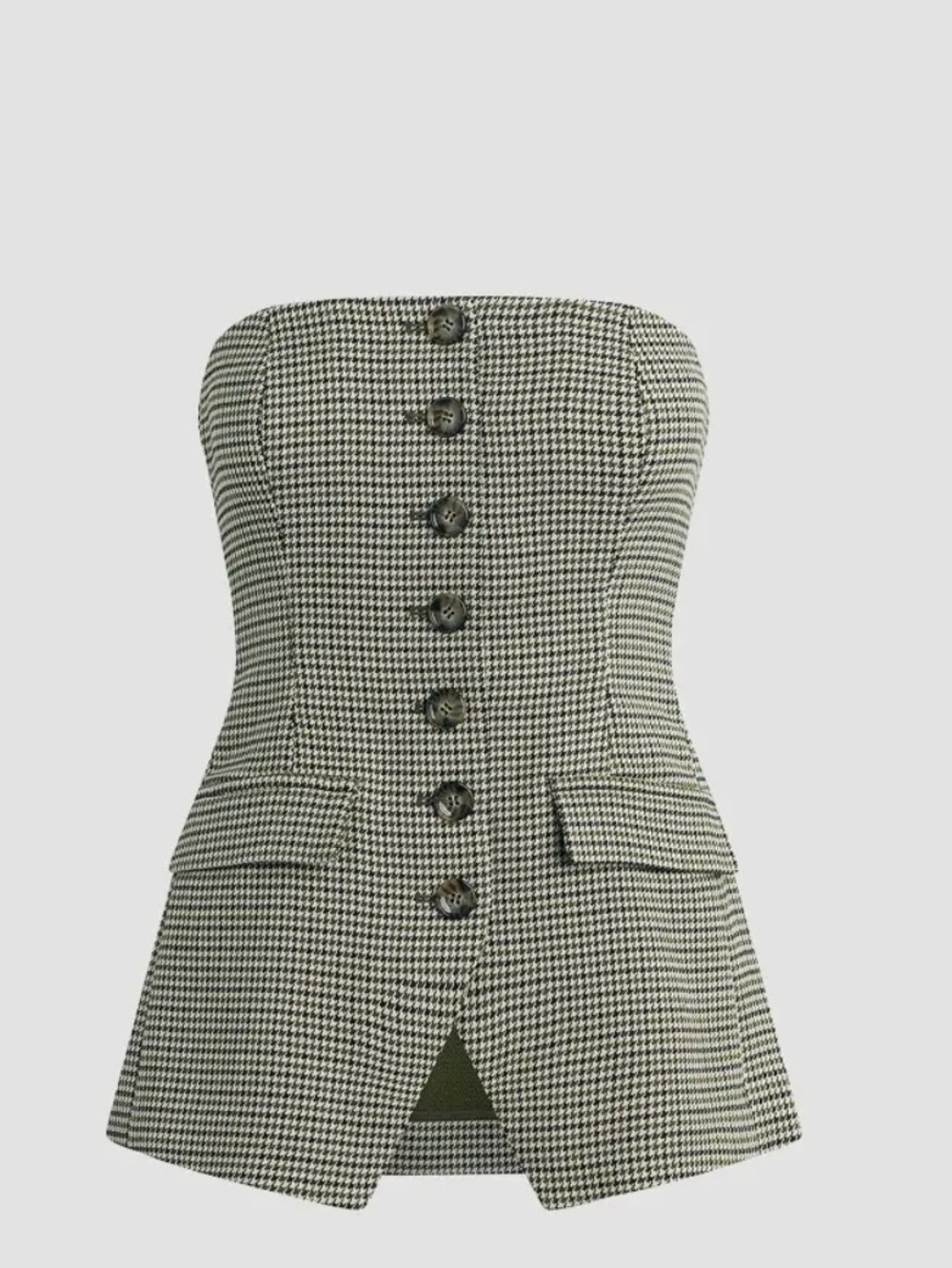 Favorite Daughter Phoebe Bustier In Chesire Houndstoot